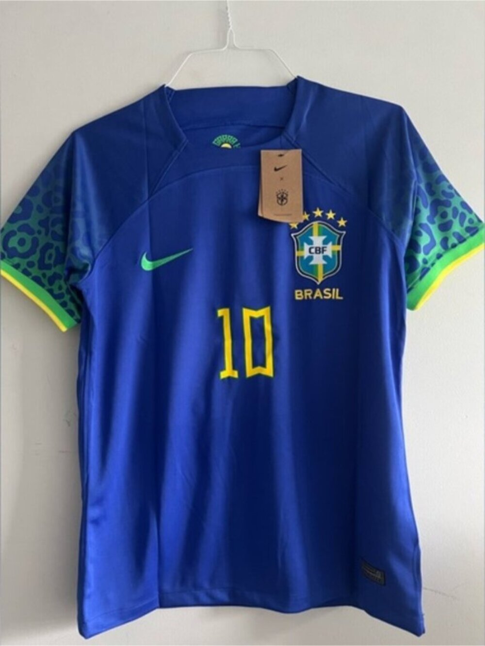 Brazil World Cup Away Jersey NEYMAR #10